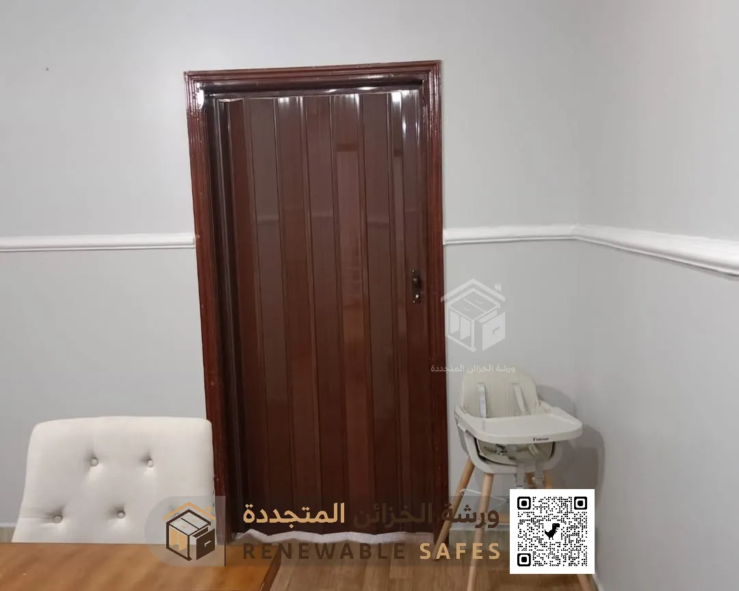 تفصيل أبواب خشب الدمام 0510629040 تركيب أبواب سحب في الخبر 3 باب سحاب اكورديون القطيف