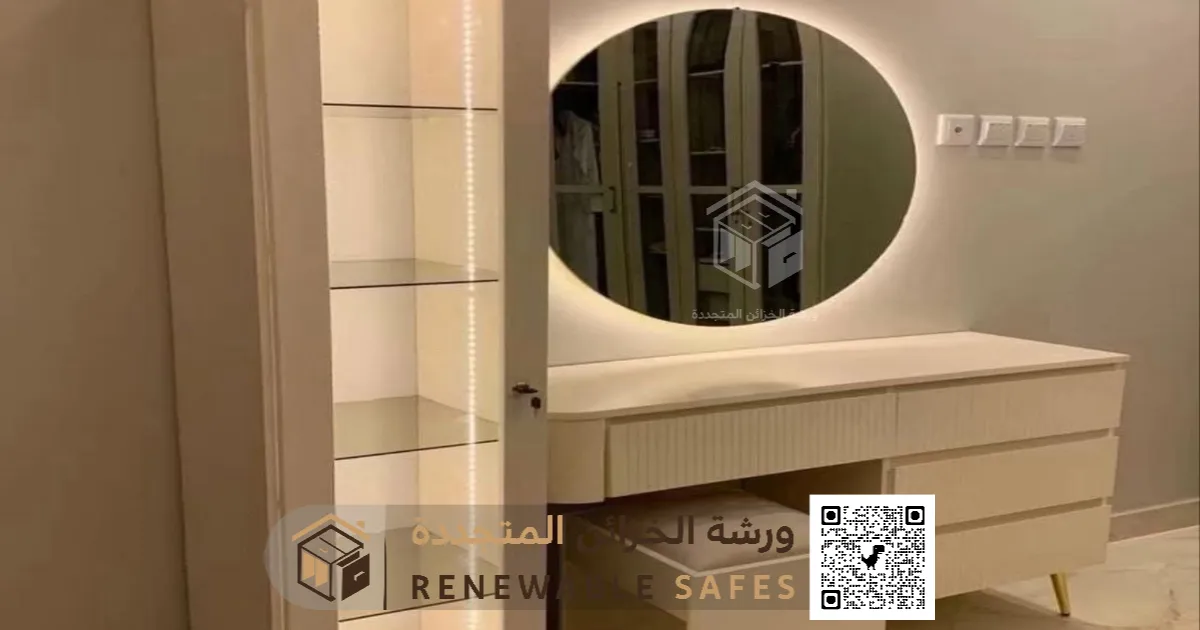 تفصيل تسريحات مودرن في الدمام 0510629040 معلم تفصيل وتركيب تسريحات غرف نوم في الظهران 8 تسريحة خشب بالدمام