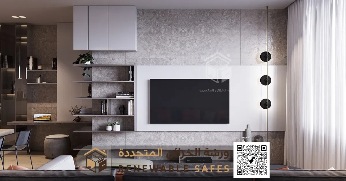 معلم ديكور تلفزيون في الدمام 0510629040 تركيب خلفيات شاشة بالدمام 8 تصميم ديكور شاشات تلفزيون في الخبر