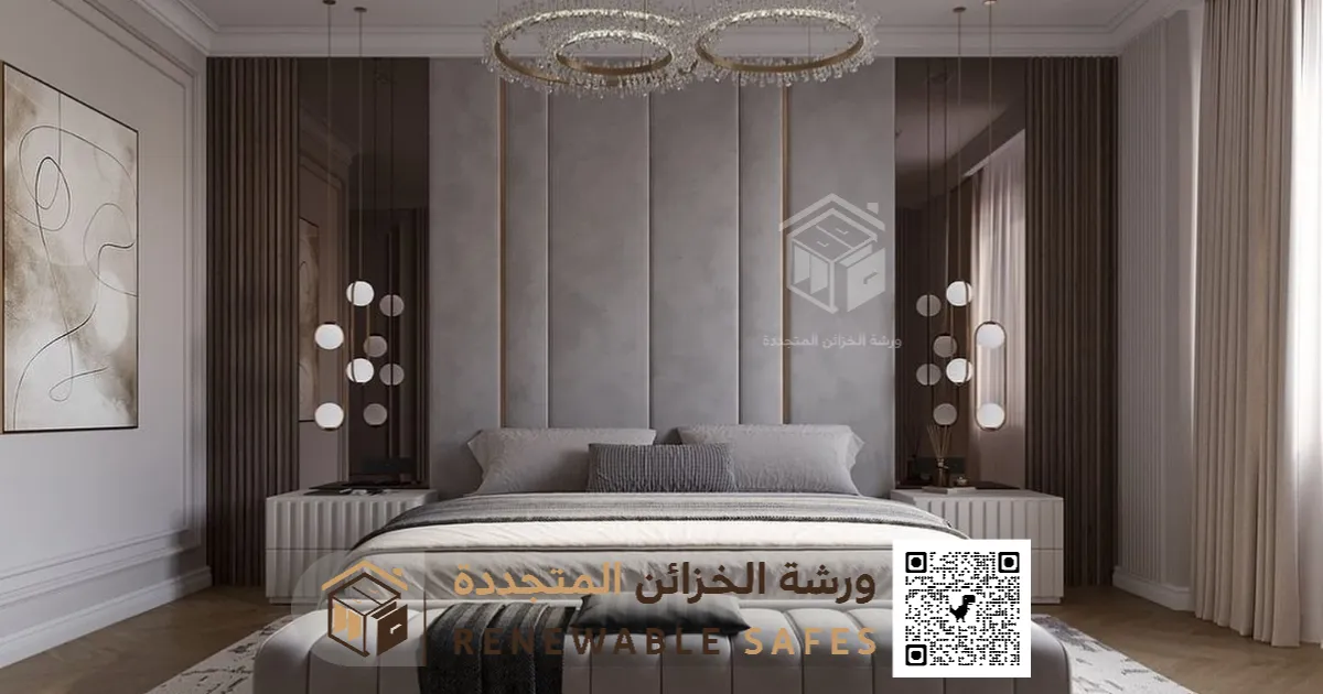 ديكور خلفية سرير بالدمام 0510629040 معلم تركيب هيدبورد في القطيف 6 تفصيل هيدبورد في الظهران