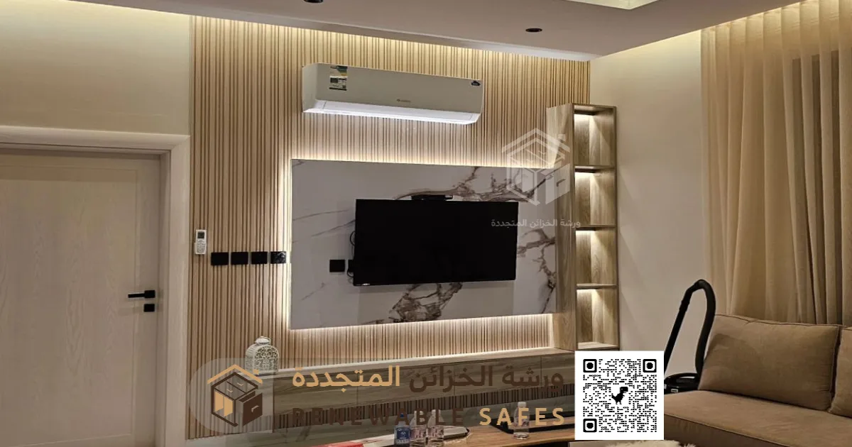 معلم ديكور تلفزيون في الدمام 0510629040 تركيب خلفيات شاشة بالدمام 42 ديكور حائط الشاشه براس تنورة