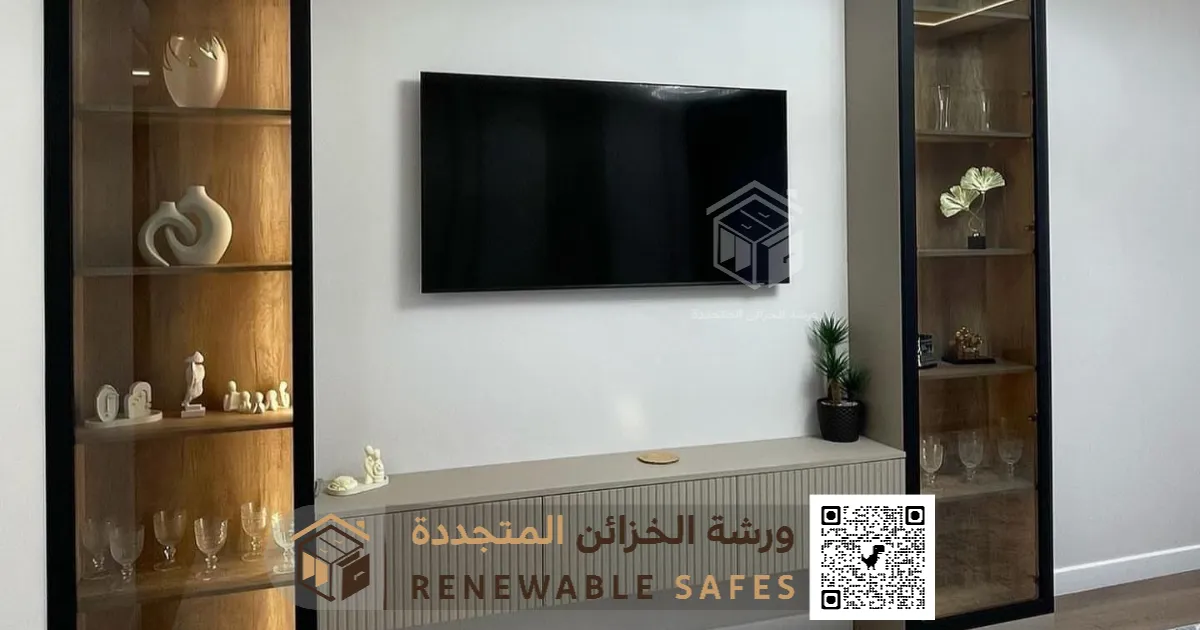 معلم ديكور تلفزيون في الدمام 0510629040 تركيب خلفيات شاشة بالدمام 52 ديكور لحائط الشاشه في ام معن