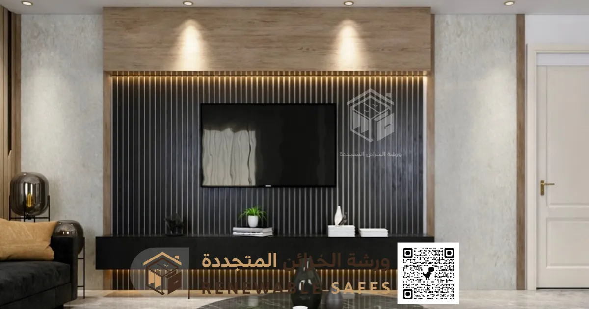 معلم ديكور تلفزيون في الدمام 0510629040 تركيب خلفيات شاشة بالدمام 11 ديكور للشاشه في الظهران