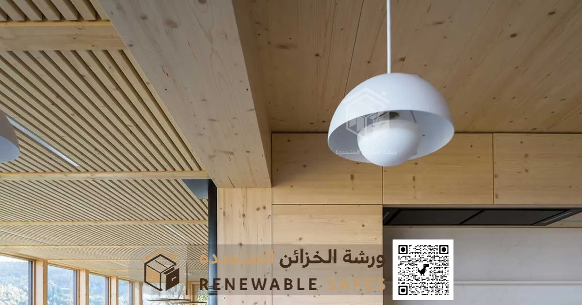 الديكور الخشبي للجدران بالدمام 0510629040 33 ديكور مداخل خشبية بالدمام