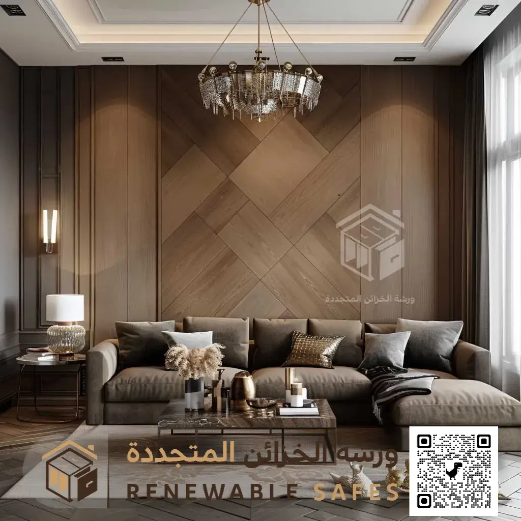 الديكور الخشبي للجدران بالدمام 0510629040 27 ديكورات جدران خشب الجبيل
