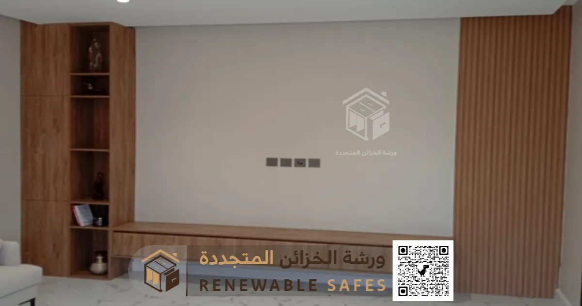 طاولة تلفزيون جداريه بالخبر