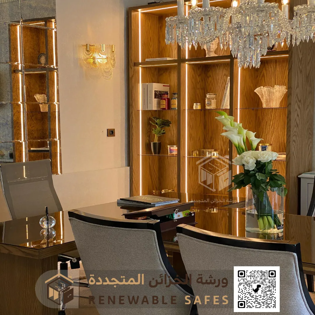 مكتبه خشب في الخبر 0510629040 47 مكتبات مودرن خشب الجبيل